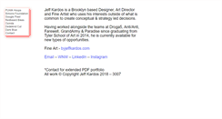 Desktop Screenshot of jeffkardos.com